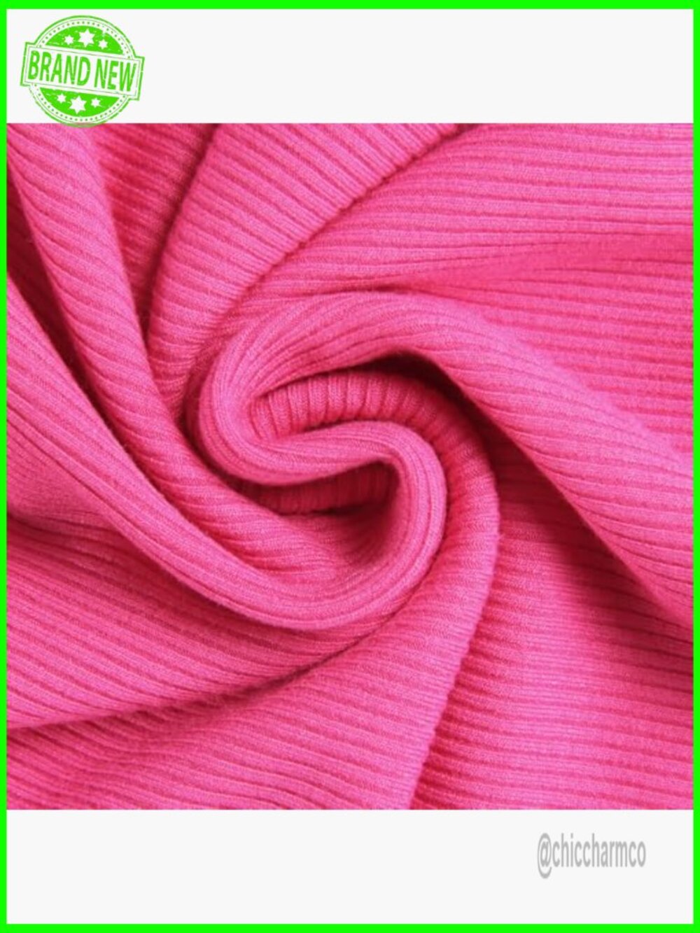 Fitted Long Sleeve Ribbed Notch V Neck Tee Layering Top - Picture 5 of 6